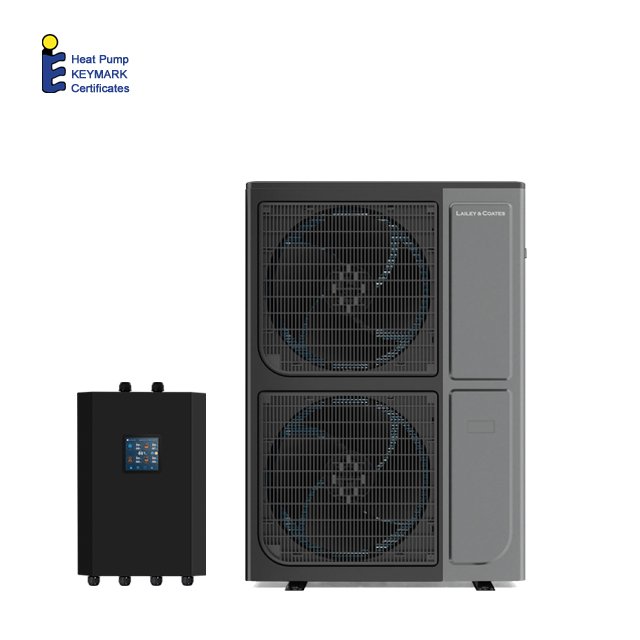 TÜV CE-zertifizierte zentrale EVI-Luftwärmepumpe für Fußbodenheizung und Warmwasser